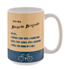 Civil Defence Cycling Mug 15oz