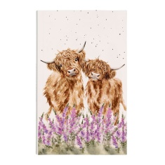 Wrendale Highland Cow Notepad Gentle Giants