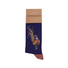 Wrendale Ready For My Close Up Pheasant Mens Sock