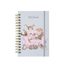Wrendale A5 Cat Notebook Cattitude