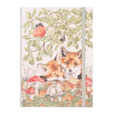Wrendale Fox B6 Flexi Notebook Under the Oak Tree