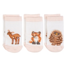 Wrendale Little Forest Baby Sock Gift Box