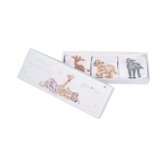 Wrendale 'Little Savannah' African Animal Baby Sock Gift Box