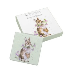 Wrendale Rabbit Mirror Clover Bunny