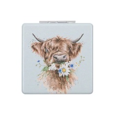 Wrendale Cow Mirror Daisy Coo