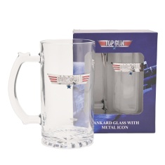 Top Gun Tankard Silver Logo