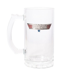 Top Gun Tankard Silver Logo