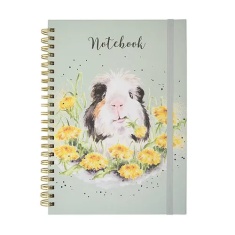 Wrendale A4 Guinea Pig Notebook Dandy Day