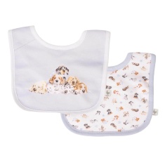 Wrendale 'Little Paws' Dog Bib Gift Set