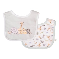 Wrendale 'Little Savannah' African Animal Bib Gift Set