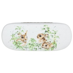 Wrendale Hare Glasses Case Spring Hares