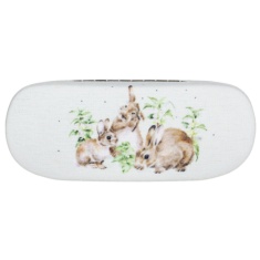 Wrendale Hare Glasses Case Spring Hares