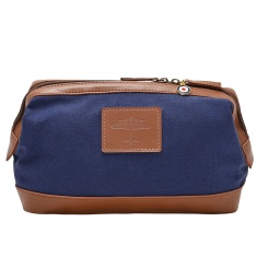 RAF Canvas & Faux Leather Washbag Lancaster