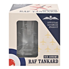 RAF Etched Glass Tankard Red Arrows