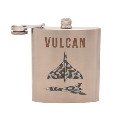 RAF 6oz Hip Flask Vulcan
