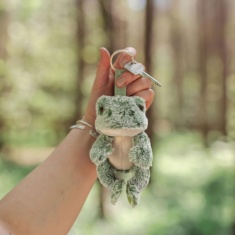 Wrendale Frog Plush Keyring
