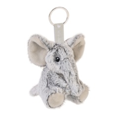 Wrendale Elephant Plush Keyring