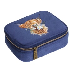 Wrendale Highland Cow Accessory Case Daisy Coo