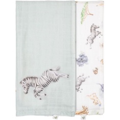 Wrendale 'Little Savannah' African Animal Muslin Gift Set