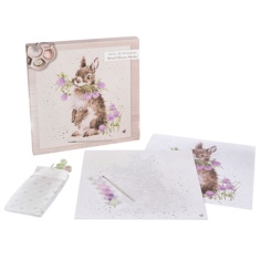 Wrendale Paint By Numbers Hare Head Clover Heels