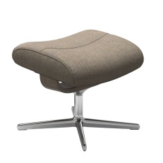 Stressless Philip Footstool With Cross Base Stressless Philip Footstool With Cross Base