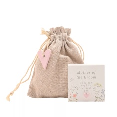 Love Story Wildflower Mother Of The Groom Mini Plaque