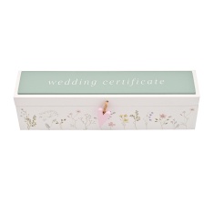 Love Story Wildflower Certificate Holder
