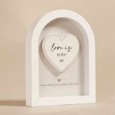Amore Arch Plaque 18cm - Love Is In The Air