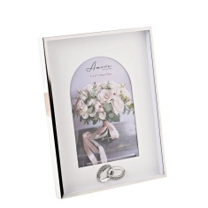 Amore Box Arch Photo Frame With Rings 4 X 6