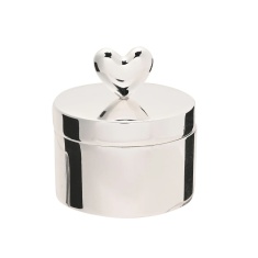 Amore Silverplated Ring Box