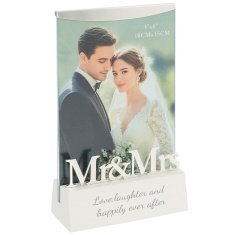 Shudehill Silver Memories Frame Mr & Mrs