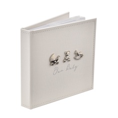 Bambino 3 Icons Linen Fabric Album 50 Prints 6X4