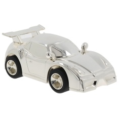 Shudehill Racing Car Silver Plated Money Box