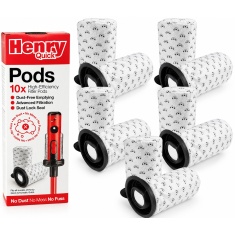 Numatic 915744 Henry Quick Pods - 10 Pack - White