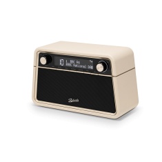 Roberts Reva DAB/DAB+/FM Bluetooth Tabletop Digital Radio - Pastel Cream