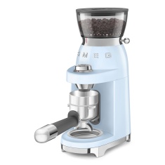 Smeg CGF03PBUK Coffee Grinder - Pastel Blue