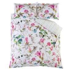 Designers Guild Japanese Magnolia Duvet Set - Fuchsia