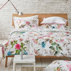 Designers Guild Japanese Magnolia Duvet Set - Fuchsia