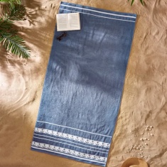 Catherine Lansfield Anchors XL Cotton Beach Towel