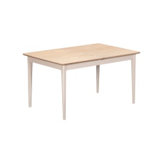 Caldecott Extending Dining Table 140-180cm - Light Oak/Stone Grey