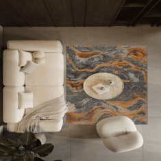 Mastercraft Canyon 52096/3888 Rug - Brown/Grey