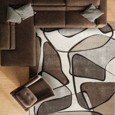 Mastercraft Galleria 063-0447/9293 Rug - Brown/Beige