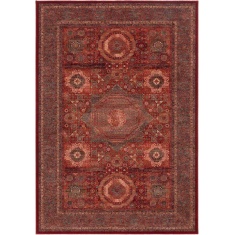 Mastercraft Kashqai 4321/300 Wool Royal Rug - Red