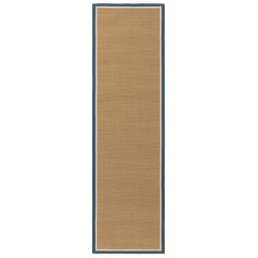Asiatic Bordo Boucle Border Rug - Blue/Cream Asiatic Bordo Boucle Border Rug - Blue/Cream