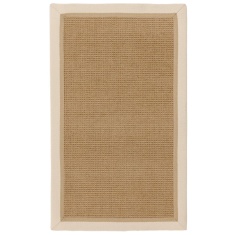Asiatic Bordo Boucle Border Rug - Cream/Linen Asiatic Bordo Boucle Border Rug - Cream/Linen