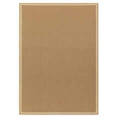 Asiatic Bordo Herringbone Border Rug - Linen/Cream Asiatic Bordo Herringbone Border Rug - Linen/Cream