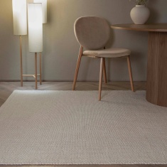 Asiatic Finley Modern Plain Rug - Ivory Asiatic Finley Modern Plain Rug - Ivory