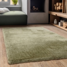 Asiatic Opulence Cosy Shaggy Rug - Sage Asiatic Opulence Cosy Shaggy Rug - Sage
