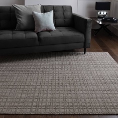 Asiatic Thatch Modern Plain Rug - Taupe
