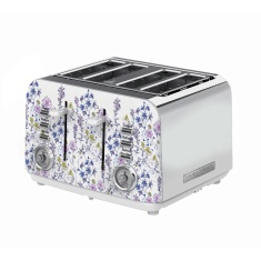 Laura Ashley VQSBT583LAWMUK 4 Slice Toaster - Wild Meadow
